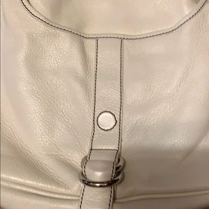 Marc Jacobs white soft leather bag